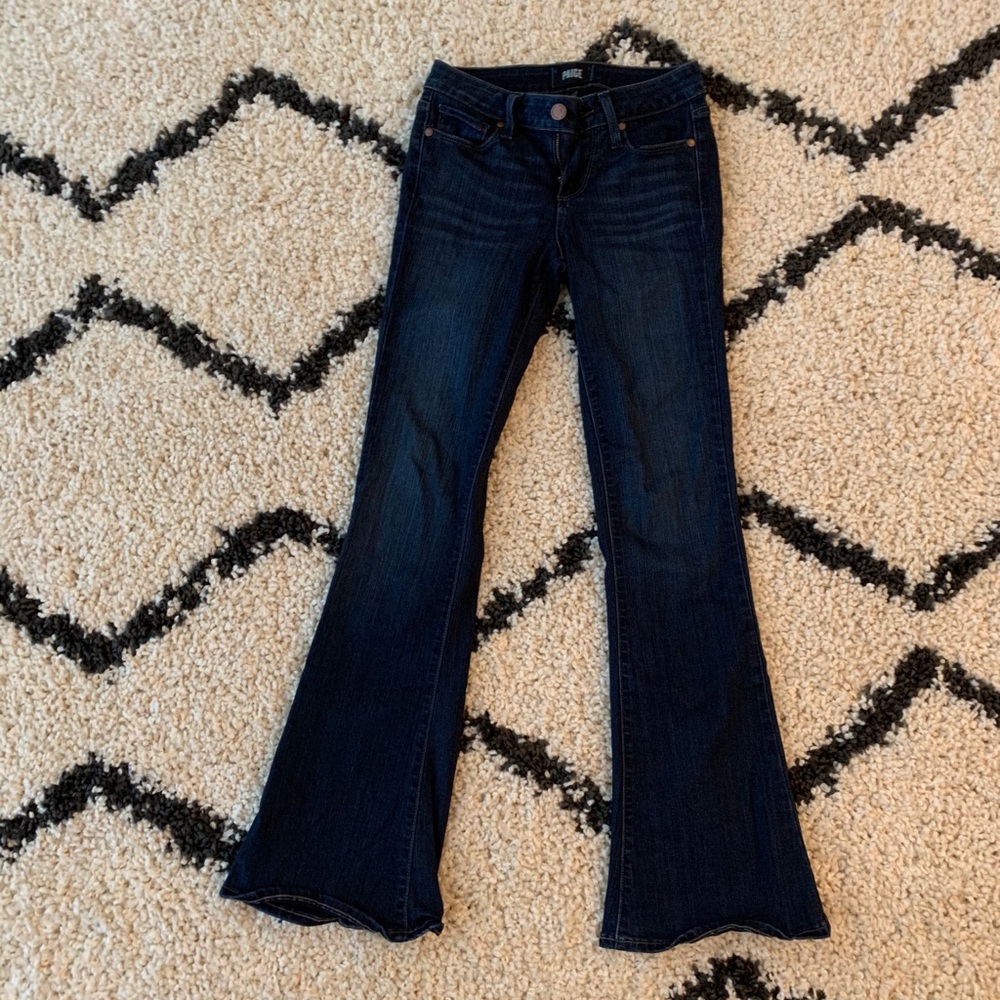 Petite Cut Size 24 Paige Bootcut Jeans